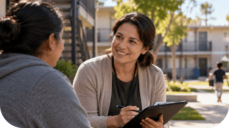 
      Resident services teams should spend their time with residents, not piecing a resident's history back together from scattered notes.
    
