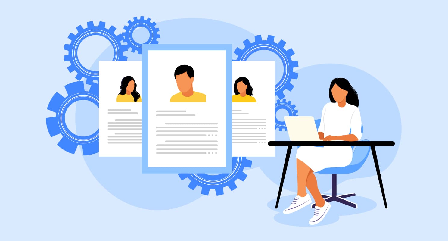Employee evaluating different Salesforce resource options